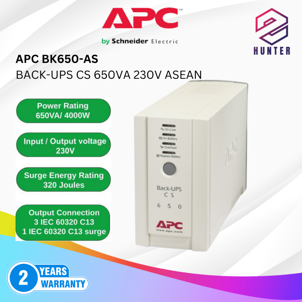 APC BK650-AS