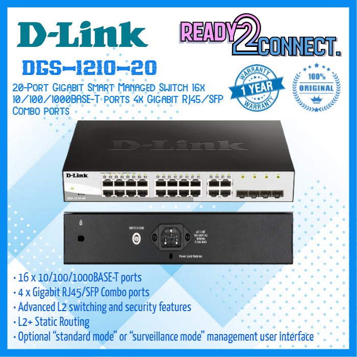 D-LINK DGS-1210-20/E