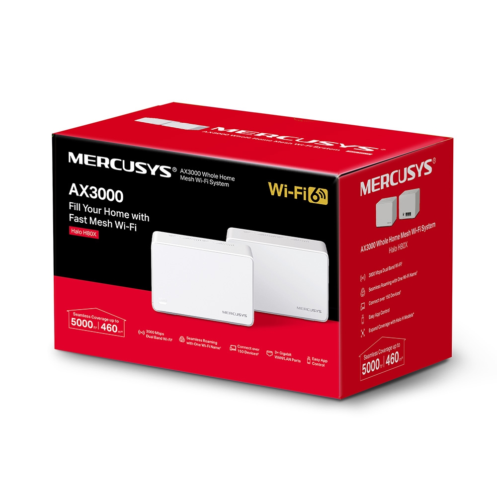 MERCUSYS HALO H80X(3-PACK)