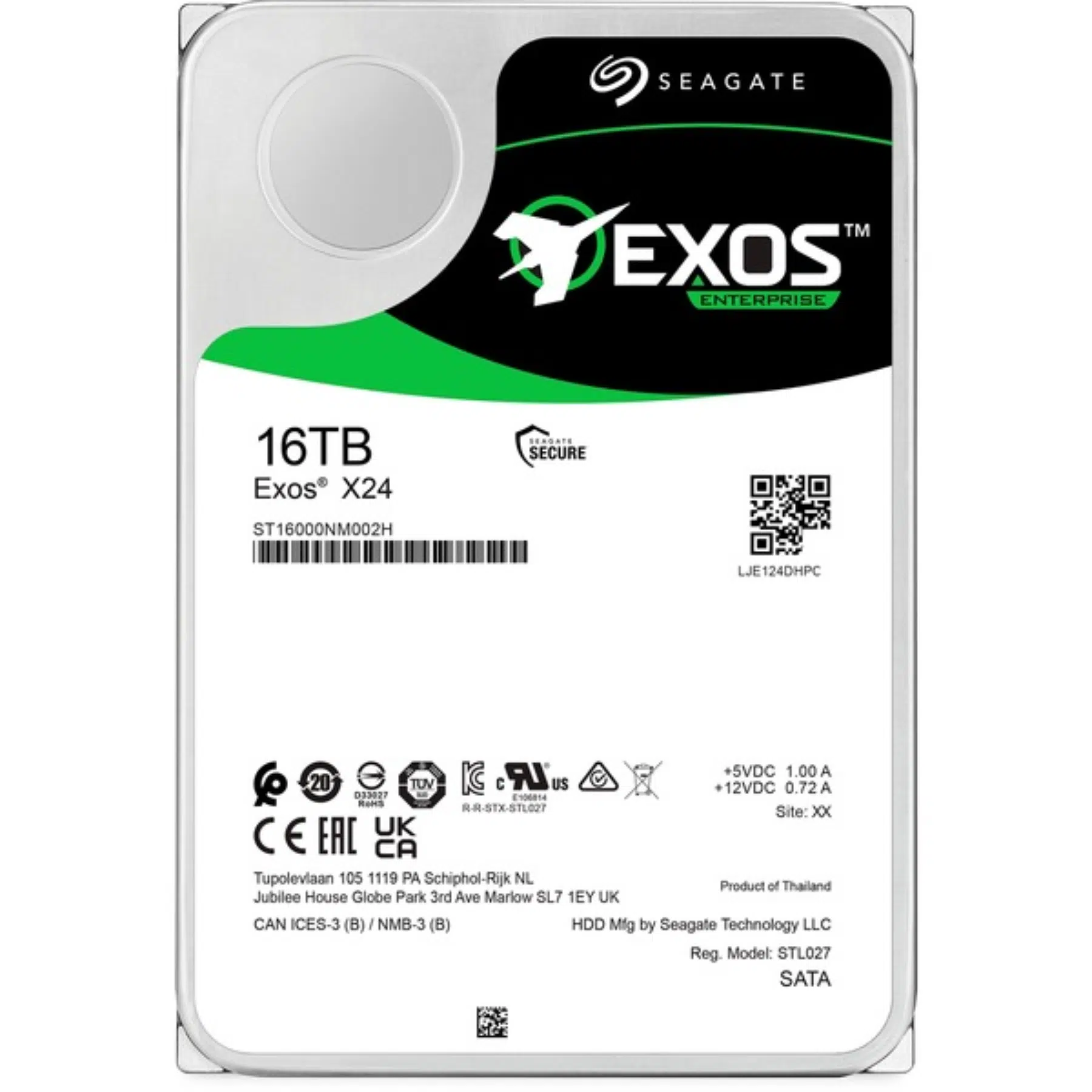 SEAGATE ST16000NM002H